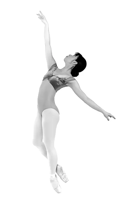 Ritratto statico book fotografico ballerini Milano - ballerina in posa di danza classica