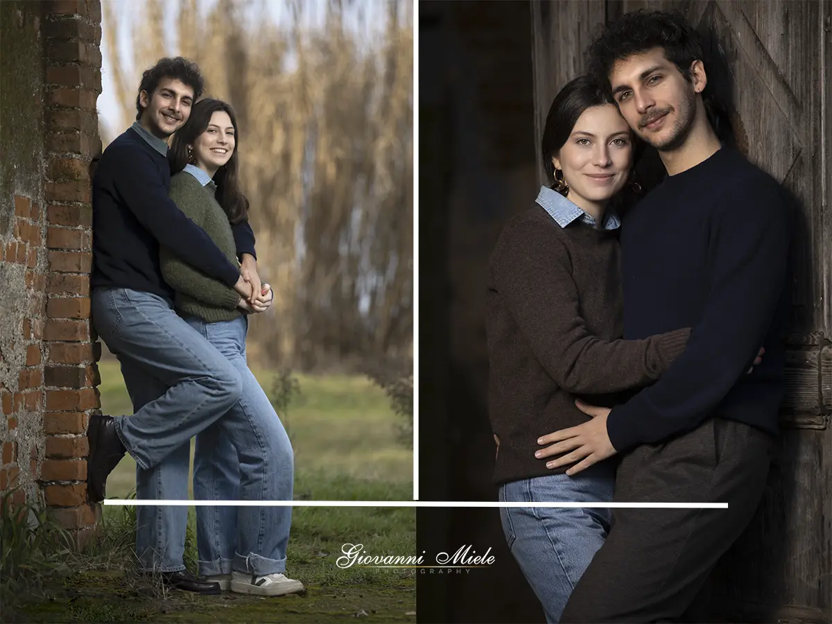 Book fotografico coppia fidanzati Milano